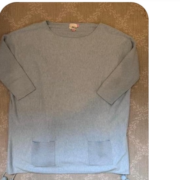 Lilly Pulitzer Elba Blue Oversized Sweater, M, VGUC - Picture 2 of 8